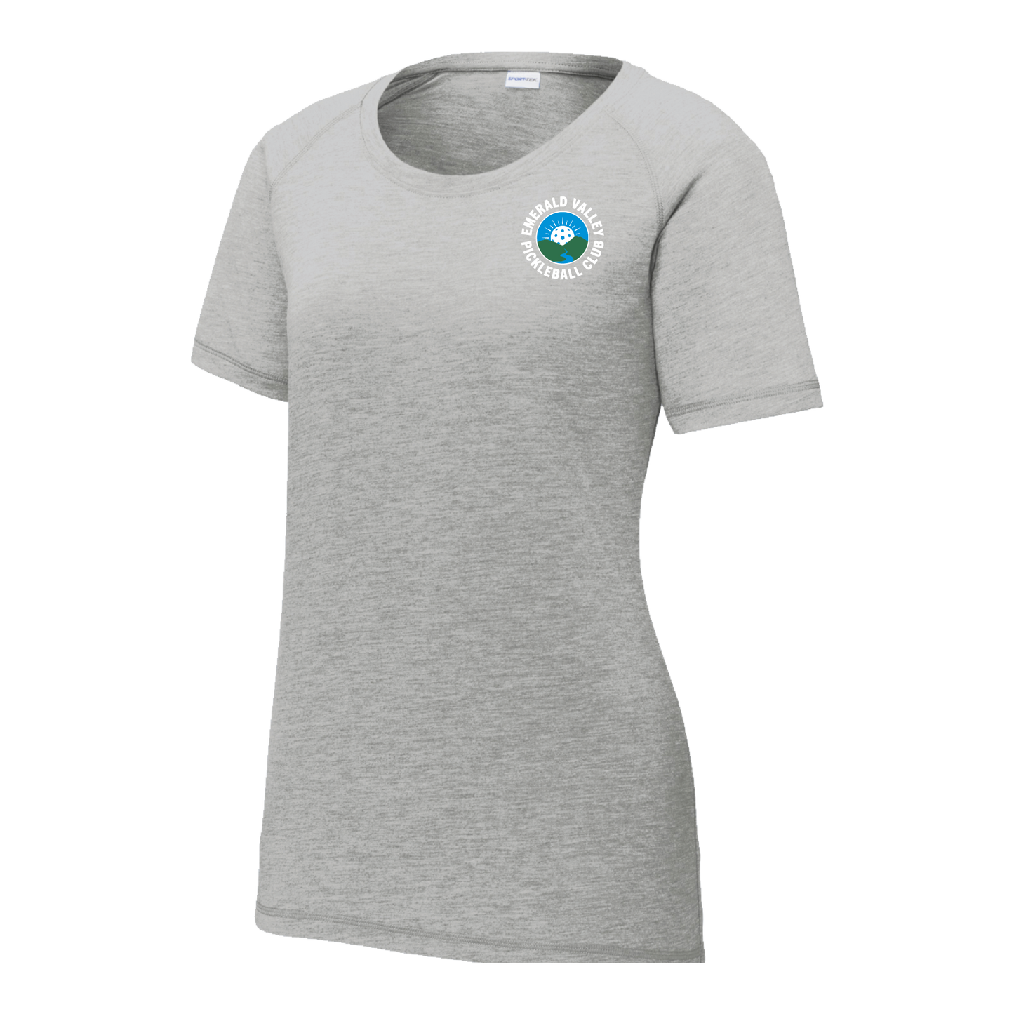 LST400 | Sport-Tek Ladies PosiCharge Tri-Blend Wicking Scoop Neck Raglan Tee