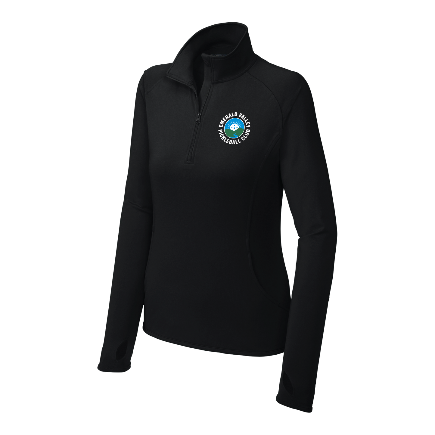 LST850 | Sport-Tek Women's Sport-Wick Stretch 1/4-Zip Pullover