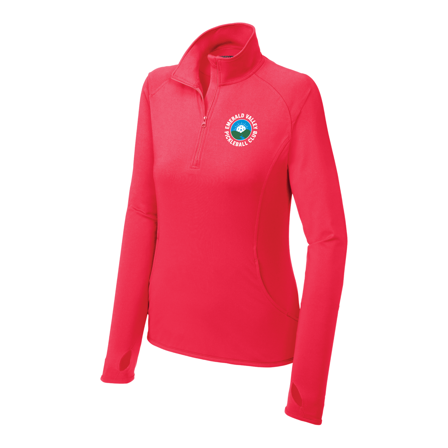 LST850 | Sport-Tek Women's Sport-Wick Stretch 1/4-Zip Pullover